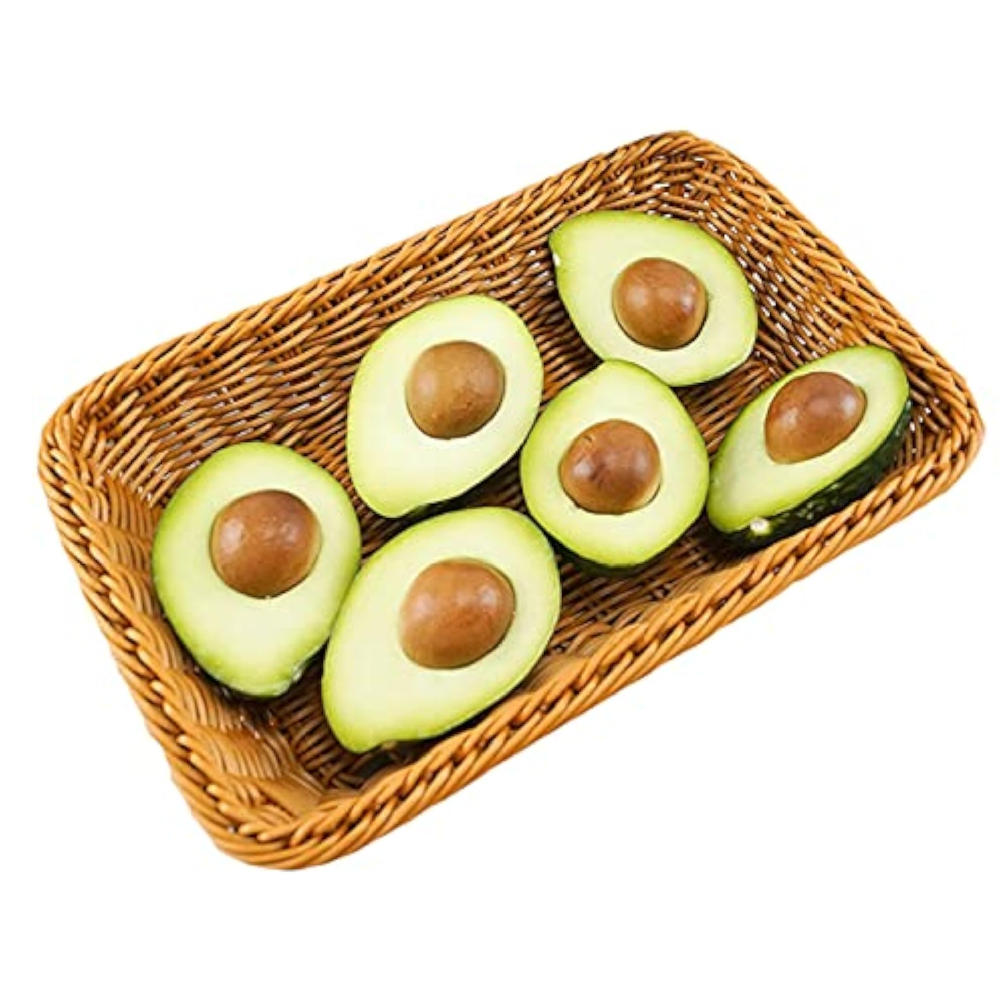 6Pcs Artificial Avocado Fake Fruit Decor for Home Display