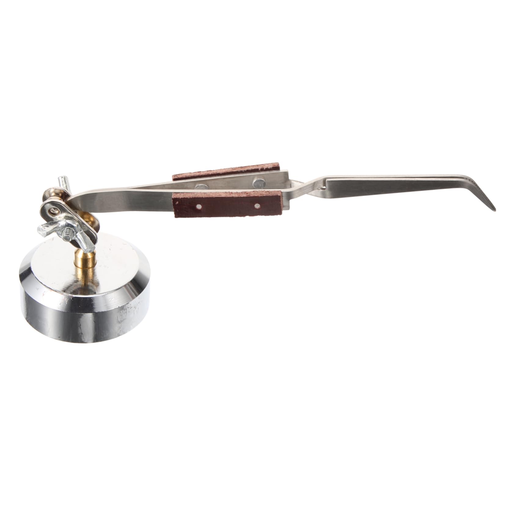 Operitacx Pince à Bijoux Multifonctionnelle Acier Inoxydable Joint Rebond et Bouche Courbée Outil de Soudage pour Fabrication de Bijoux
