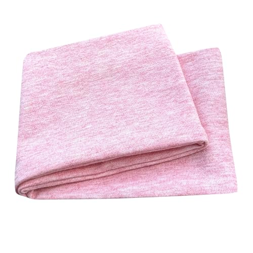 Wollhuhn ÖKO MINI Kinder Breites Elastisches Stirnband/Haarband Deutsche Herstellung Bequem Baumwolle (KU 48-52) (Einfarbig Rosa Meliert) Wollhuhn ÖKO MINI Kinder Breites Elastisches Stirnband/Haarband Deutsche Herstellung Bequem Baumwolle (KU 48-52) (Einfarbig Rosa Meliert)