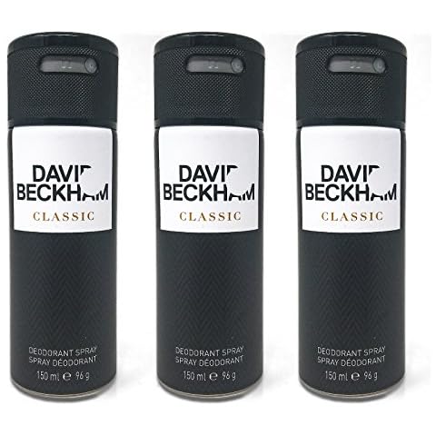 David Beckham Classic Deodorant Spray Set of 3 Cover