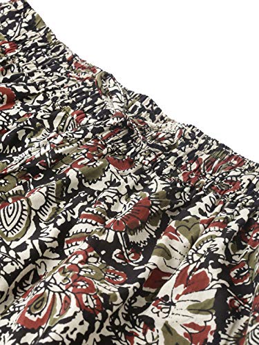 Image of Yash Gallery Womens Cotton Kalamkari Print Kurta Palazzo Set Ethnic Wear