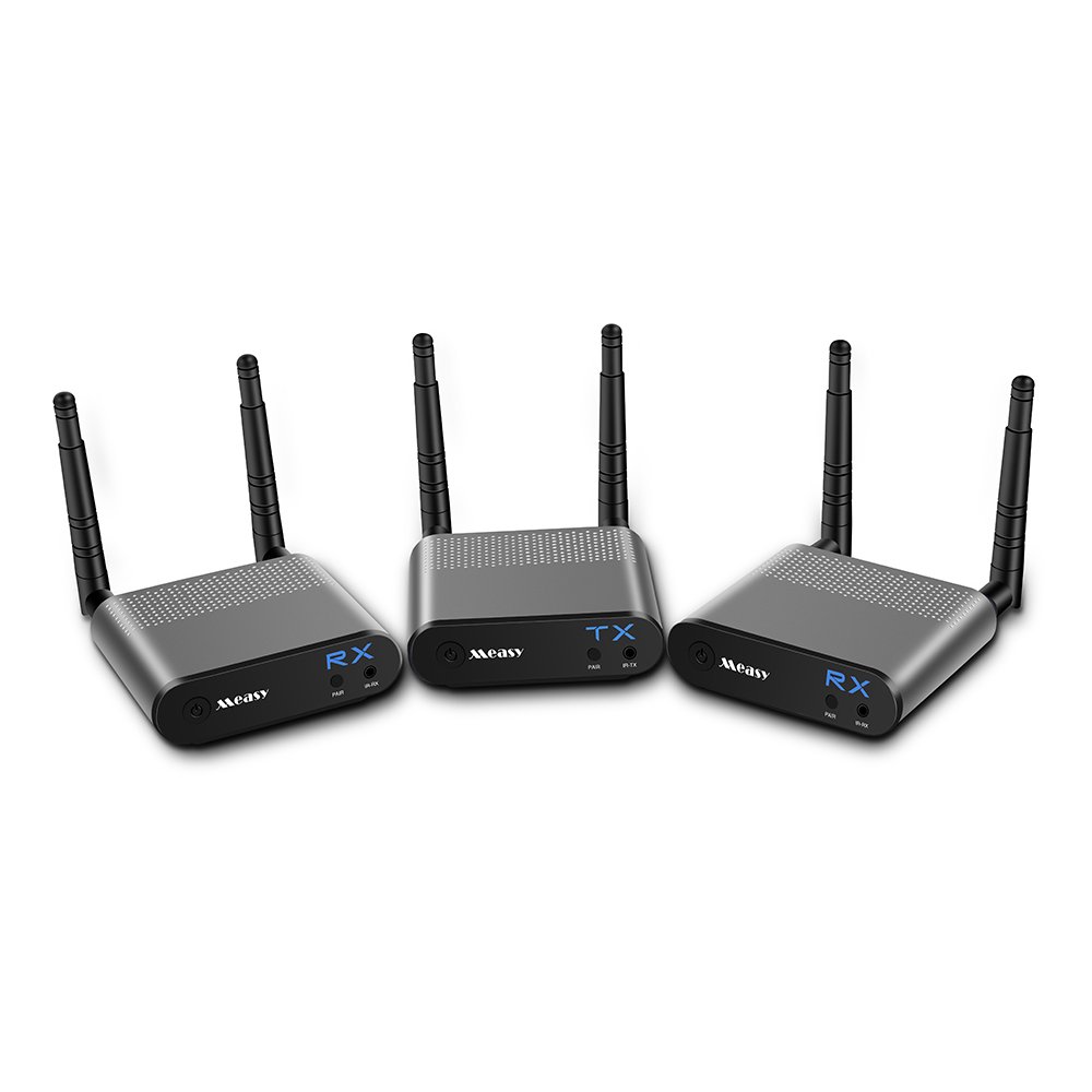 measy air pro2 330ft HDMI Wireless Transmitter 5.8GHz Wireless HDMI Transmitter Receiver With IR WIFI Extensor HDMI Wireless Extender 1TX to 2RX