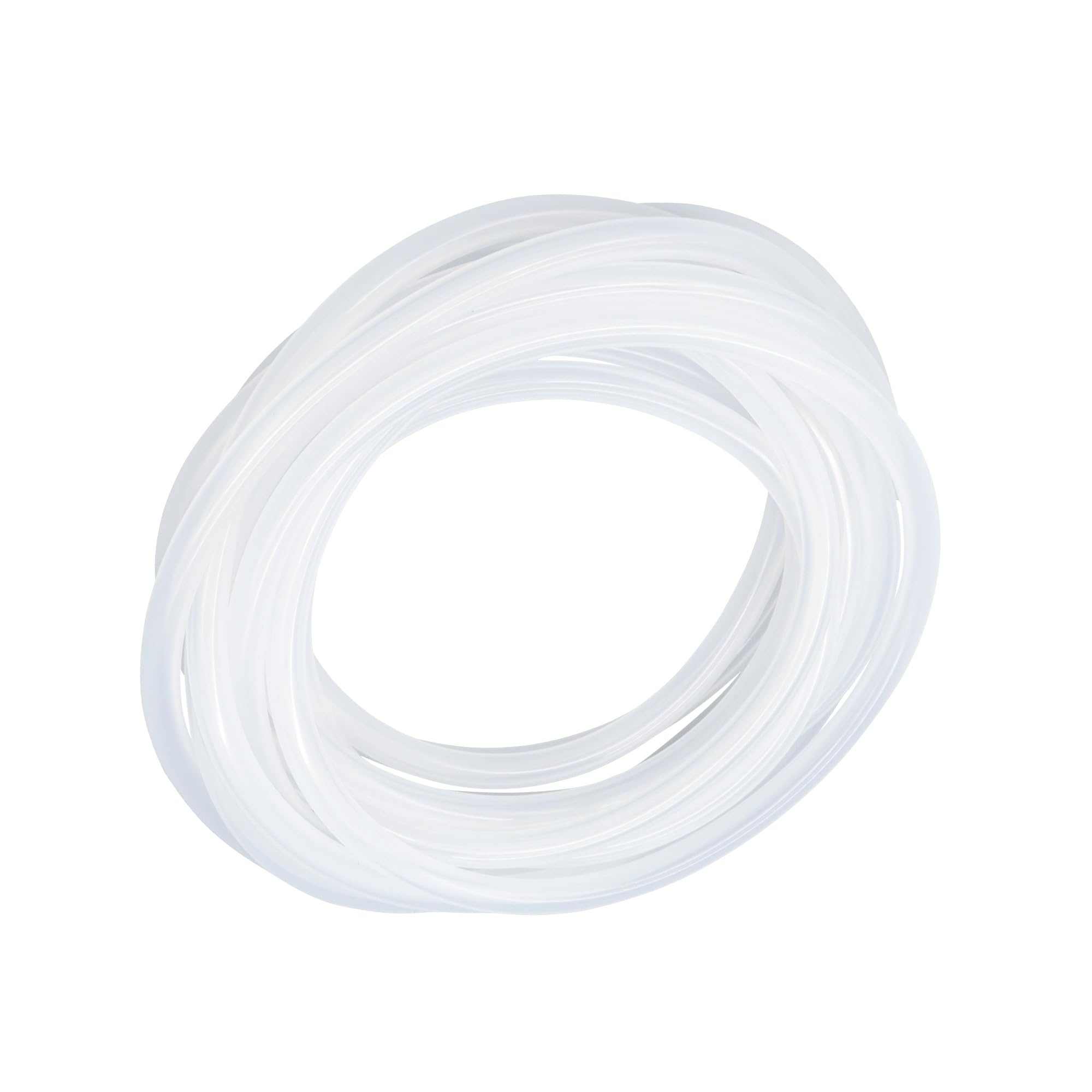 Lavmhab Transparent Silicone Tubing Food Grade Hoses 9Mm X 12Mm, Length 6 Meters (19.6Ft), Flexible Silicone Rubber Tube Air Hose Water Pipes