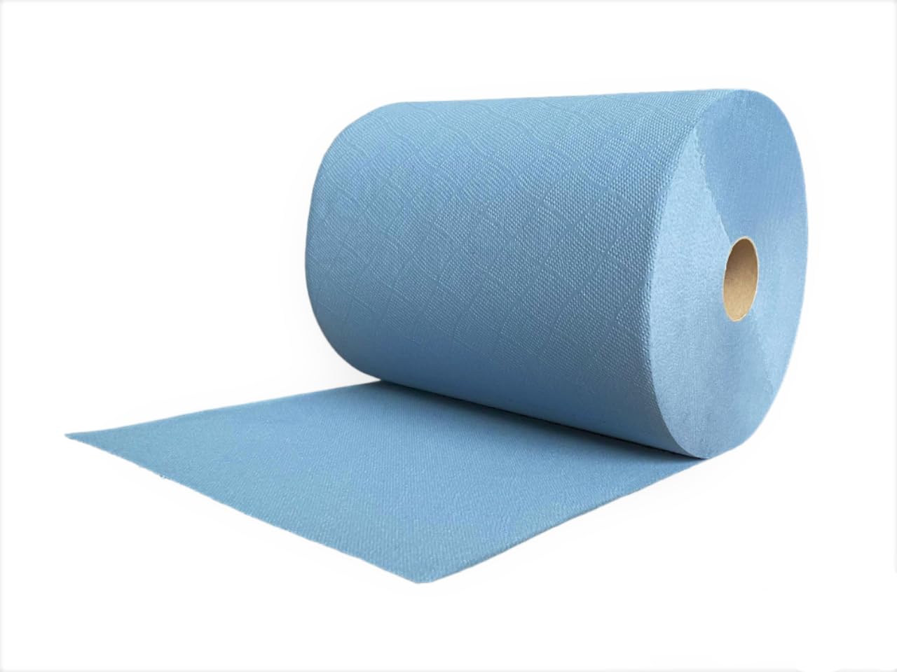 2x Putzrolle blau | 1000 Blatt | 2-lagig | 33x36cm | Saugstark | Industrie & Werkstatt Putztuchrolle VERLEIMT Putzpapier | 500 Blatt pro Rolle