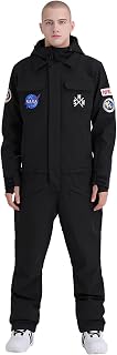 GSOU SNOW One Piece Ski Suit Men Women Waterproof 15K Windproof Insulated Snow Jumpsuit Snowboard Skiing