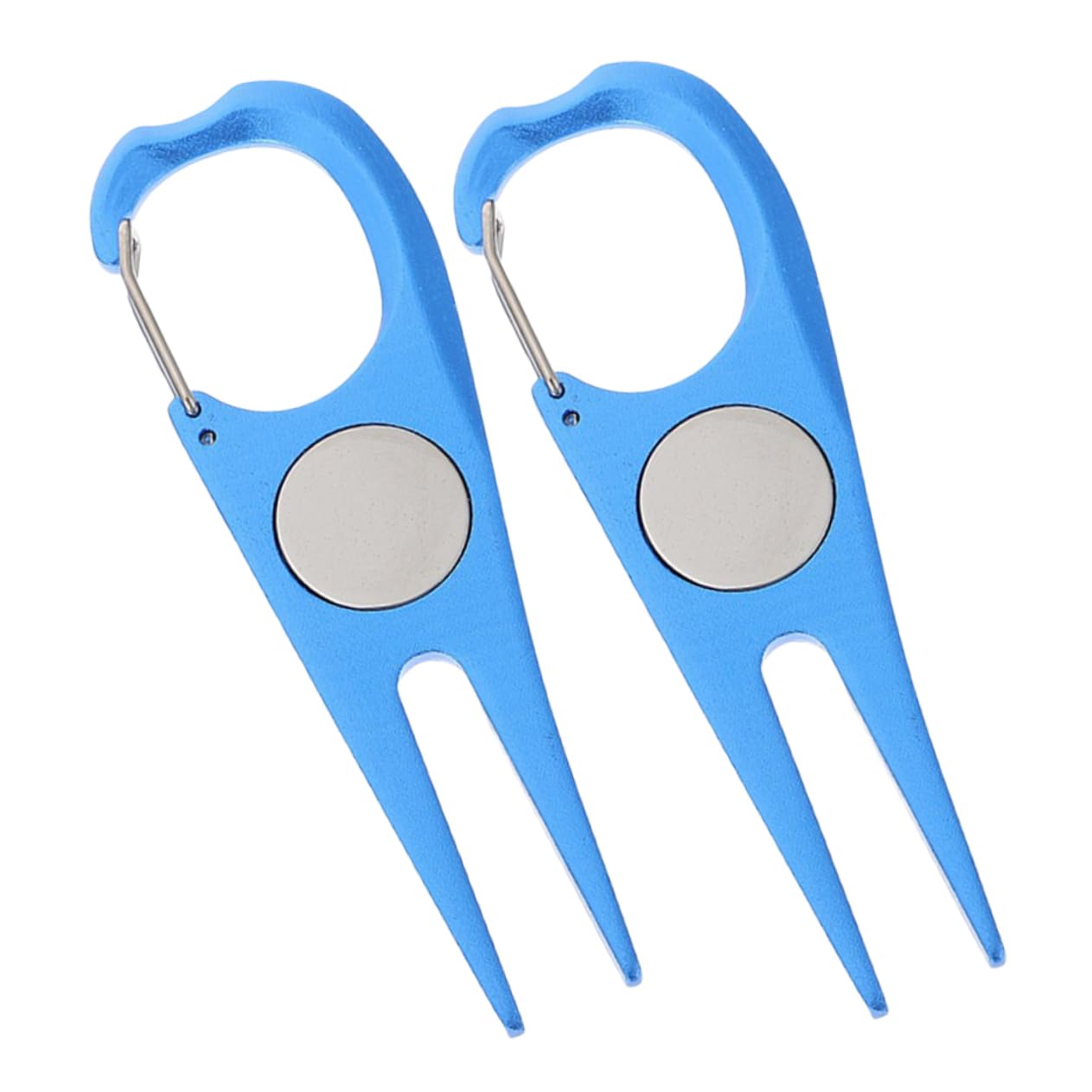 TOYANDONA Herramienta De Reparación De Divots De Tenedor Portátil Inoxidable para Césped Accesorio Esencial para Golfistas