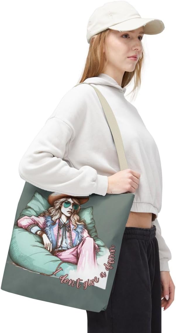 Customizable Tote Bag for Women-Womens Tote Bags for Work-Western Tote Bags for Women-Cowgirl Gift for Her - Image 4