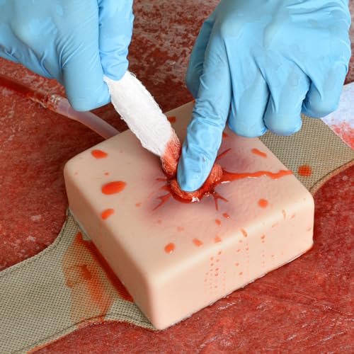 Image of Wearable Wound Packing Task Training Kit, Bleeding Control Trainer for Military First Aid Training, Medical Education