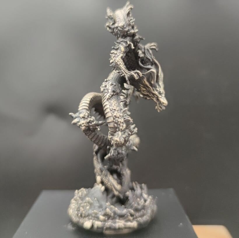 Amazon.co.jp: 銅製 龍置物 工芸品 密彫刻 龍の縁起物置物 : ホーム