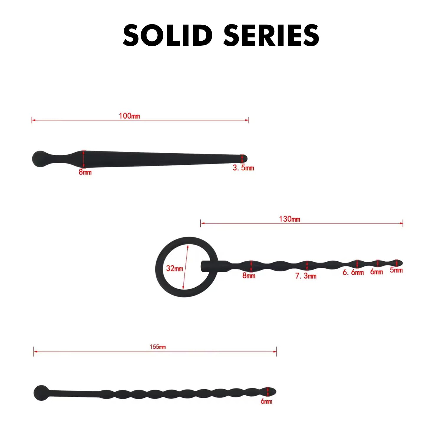 8 Piece Set Maschio Silicone Penis Rod Ostruzione Uretrale Cock Espansione Spina di Stimolazione Masturbazione Giocattolo Del Sesso pene stimolatore catetere uretra stimolazione sex