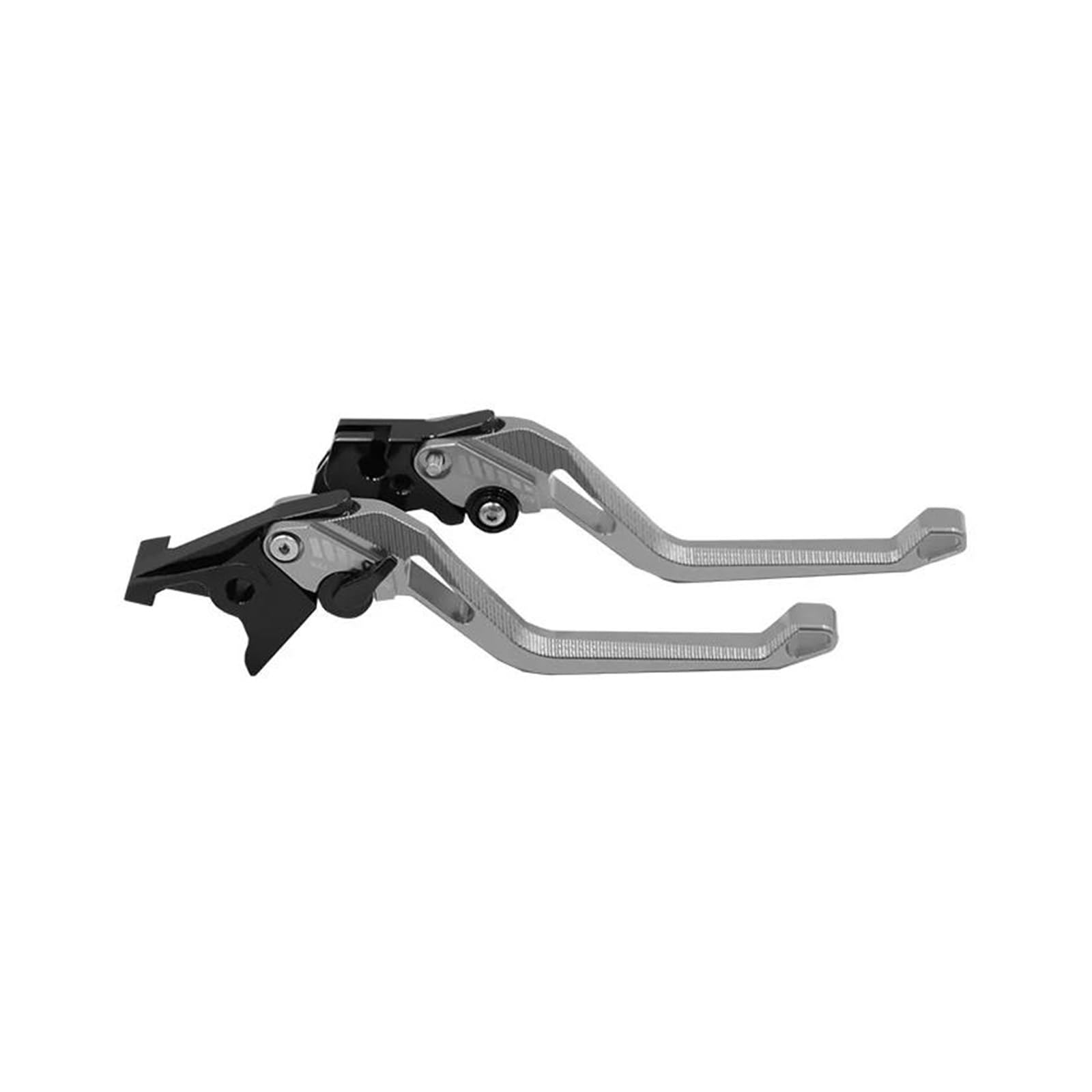 RVEVFBKBAL Motorcycle Brake Clutch Levers for Vespa 160GS 180SS 150 VBA-T4 50-125 PV ET3 PK S XL Adjustable Lever(Gray Long)
