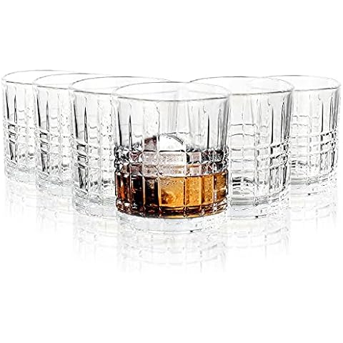 Vinsani Set of 6 Classic Whisky Tumblers Cover