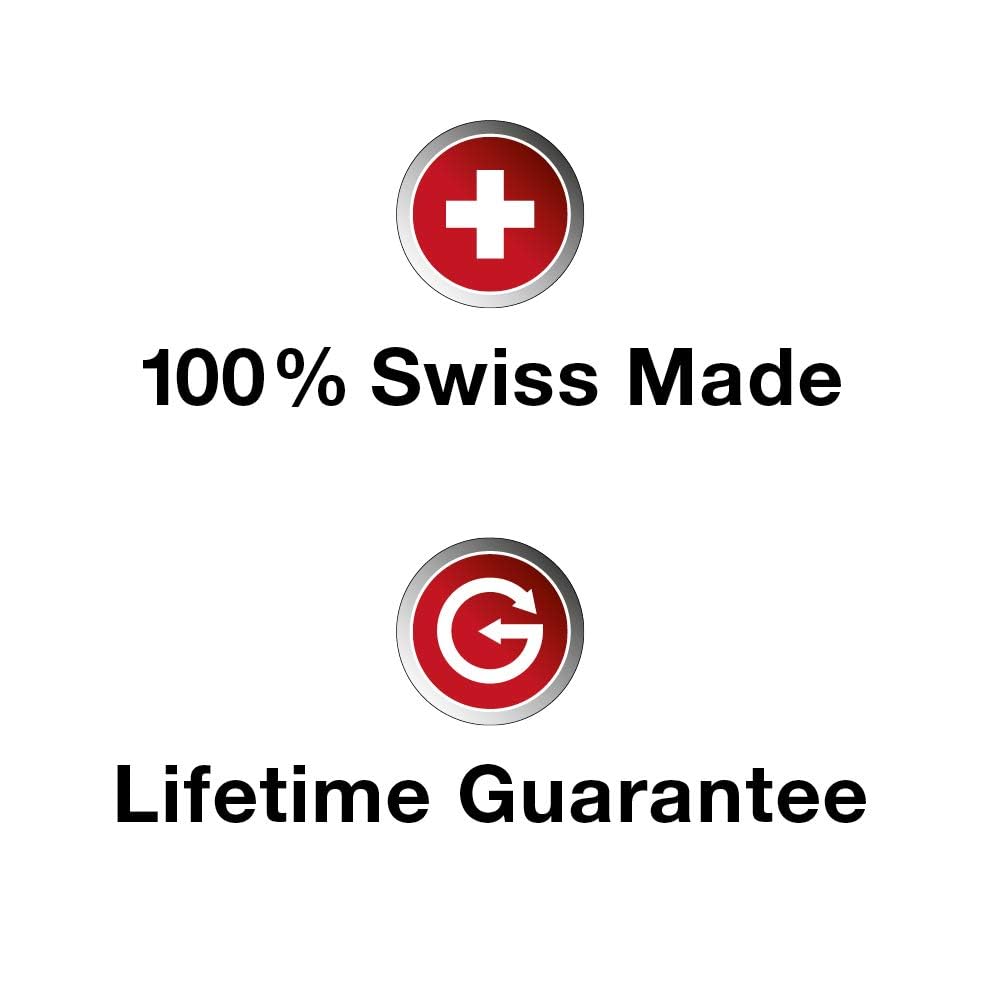 PB Swiss Tools Wkrętak z grzechotką PB 8510.R30 | 100% wyprodukowany w Szwajcarii | magnetyczny uchwyt do bitów C6, lewo/prawostronny/stały, długość ostrza 30 mm