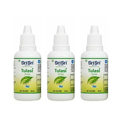 Sri Sri TATTVA shuddhta ka naam Tulasi Arka - Anti-Viral Drop - Natural Immunity Booster For Adults - 30Ml (Pack Of 3)