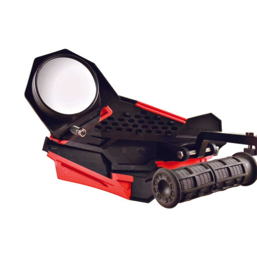 PowerMadd Zestaw 34455 Black Sentinel Mirror Handguard (Fixed/Fold In)