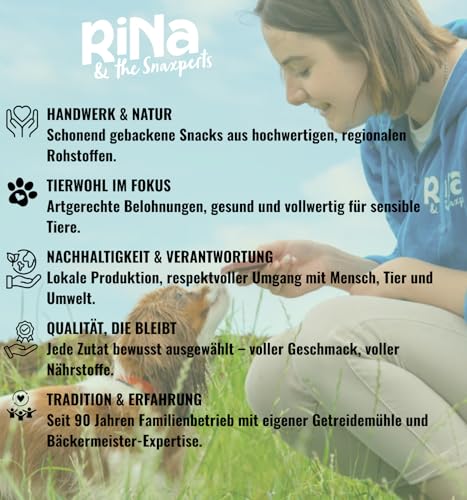 Superfood Hundekuchen Riegelbox 10× Super Sardine – Brokkoli, Spirulina, Kokosöl & Bierhefe – Proteinreich, glutenfrei & ofengebacken – Für Fell, Haut & Immunsystem – RiNa leckerer Hundekuchen