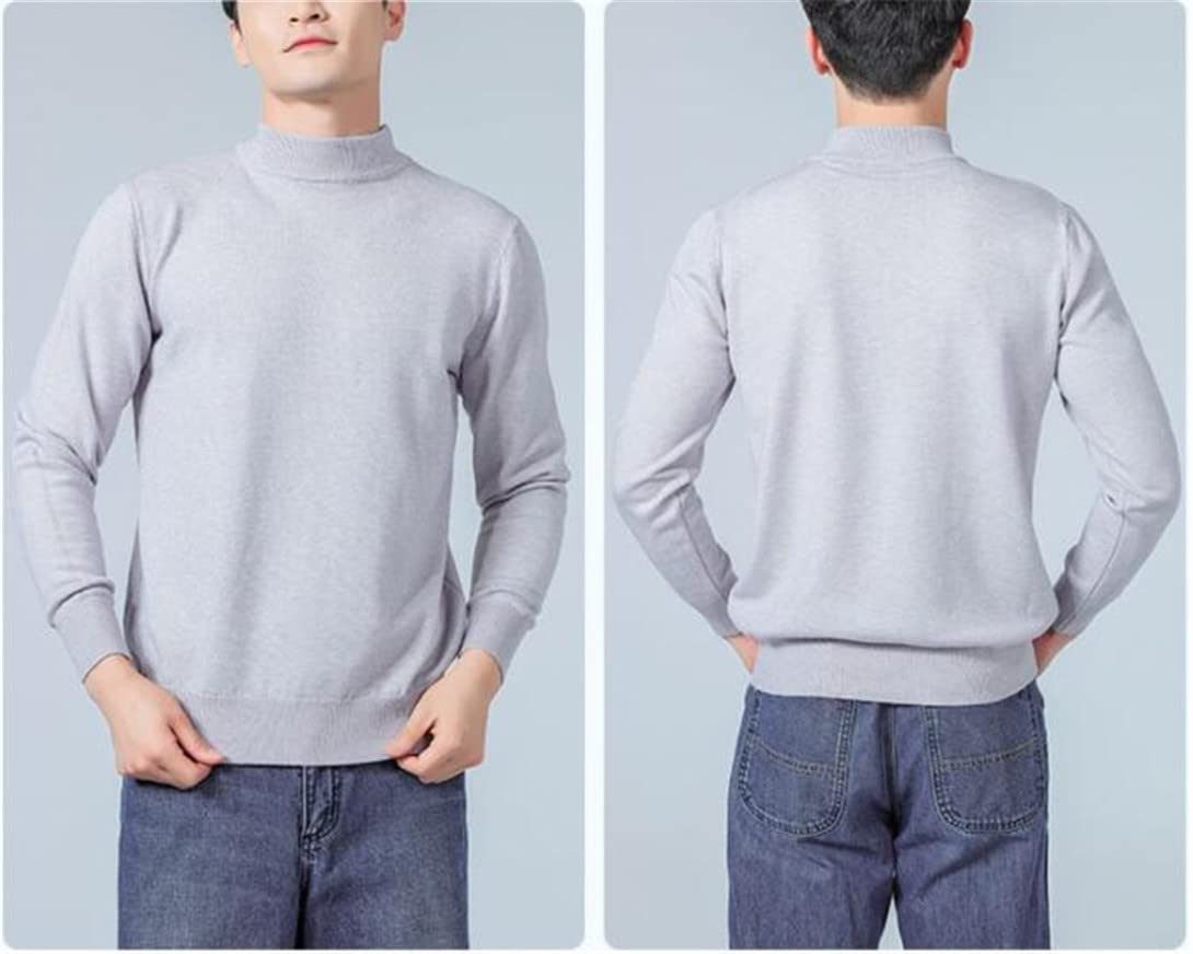 SaoBiiu Maglione di cashmere da uomo autunno inverno morbido maglione caldo maglione maglione maglione da uomo inverno maglione maglione lavorato a maglia