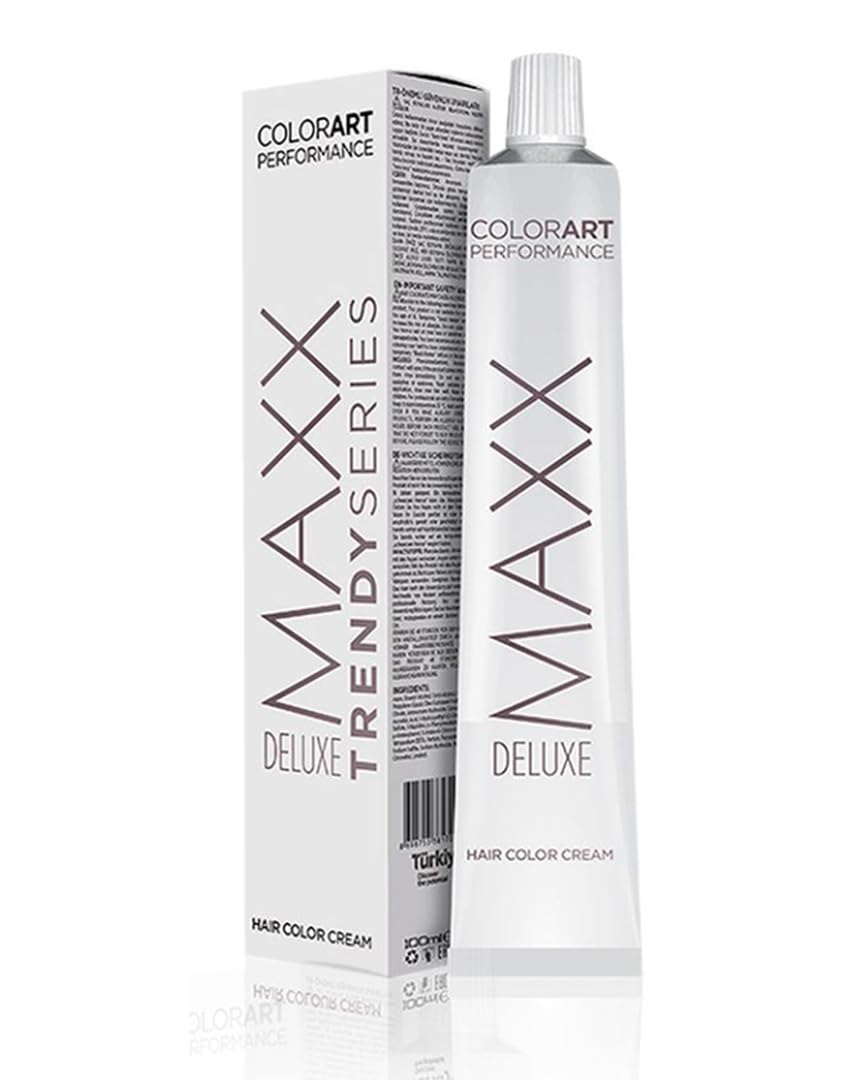 Maxx Deluxe Tüp Saç Boyası 60 ml 10Sp Açık Gümüş İnci