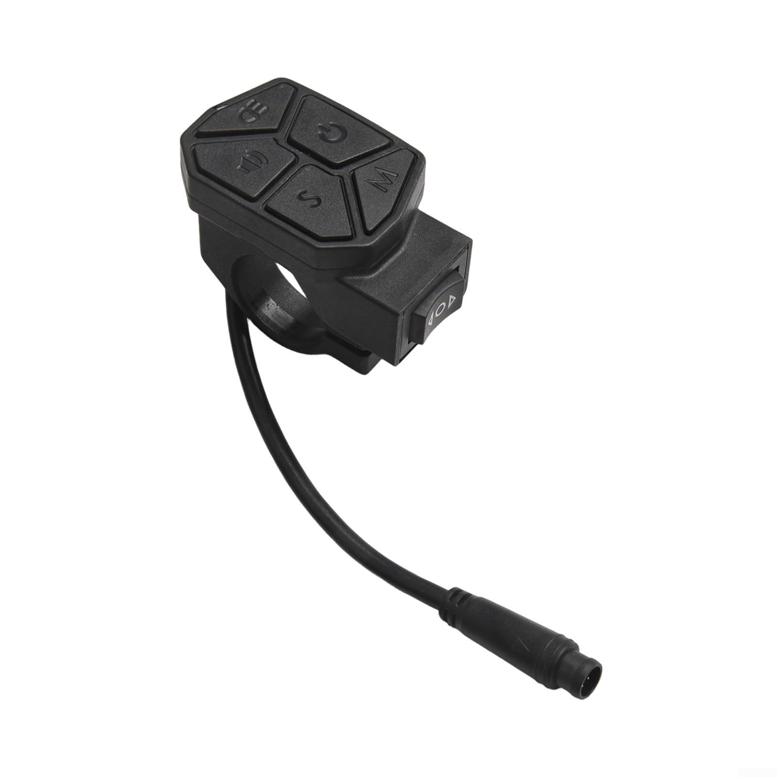 Interrupteur De Commande Étanche Pour Scooter Électrique - 6 Broches, 7 Fonctions (Klaxon, Phare, Clignotants) - Compatible Trottinette Et Vélo Électrique