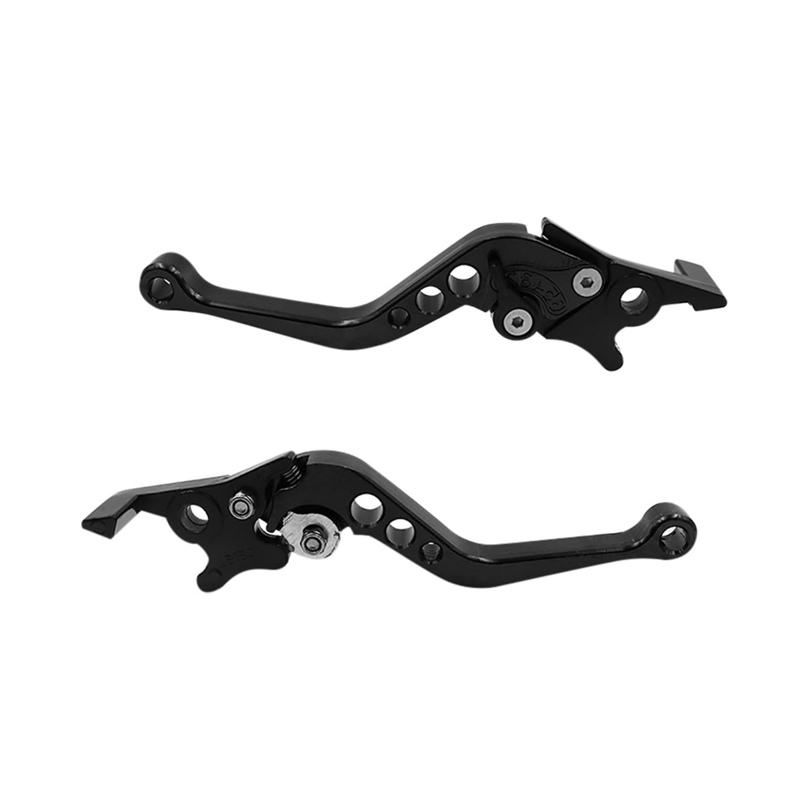 YWQJIOPM Motorcycle Brake Clutch Lever 2 Pcs Universal Motorcycle Brake Handle Adjustable Motorbike Modification Clutch Brake Lever Handle Clutch Lever