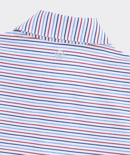 Image of Vineyard Vines Kids Bradley Stripe Sankaty Polo (Toddler /Little Kids /Big Kids)