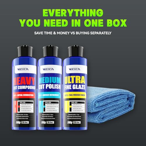 WEICA 3-Step Polishing Compound Kit