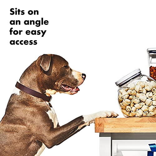 Image of OXO Good Grips Pet POP Container - 3.0 Qt /2.8 L | Ideal for up to 2lbs of treats | Airtight Dog and Cat Food Storage Container | BPA Free
