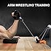Arm Wrestling Training Strap Belt Hand Grip Arm Finger Forearm Exerciser Strengthener for Cable Machine and Free Weight