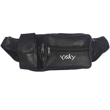 Yo Sky Waist Pack Travel Handy Hiking Zip Pouch Document Money Phone Belt Sport Bag for Men and Women and Adult Pack 1 (Pocket Square)