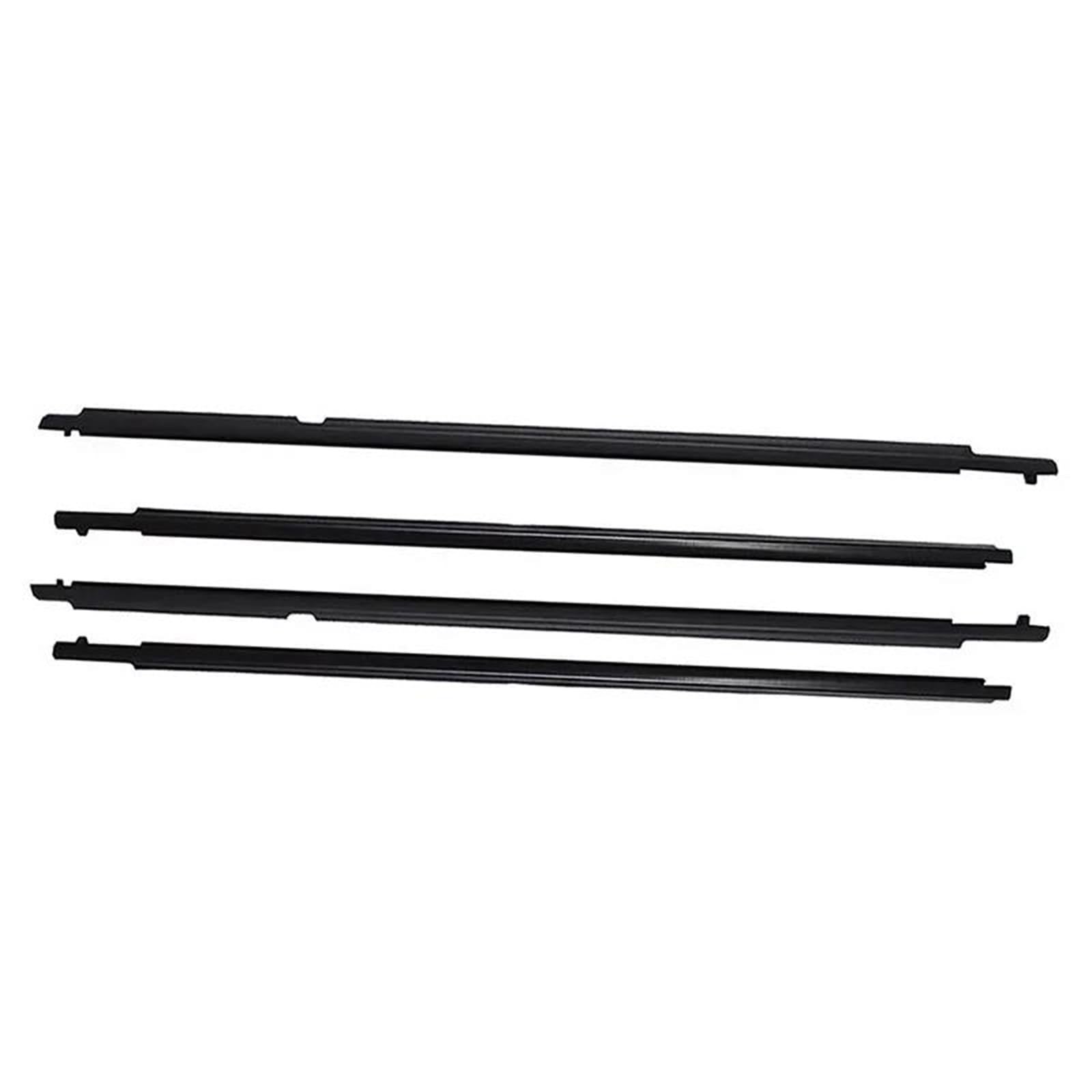 Striscia Tenuta Portiera Strisce Decorative Finestrini Auto Strisce Tenuta Impermeabili Vetri Finestre Per Toyota Per Highlander 2008-2010 Guarnizioni