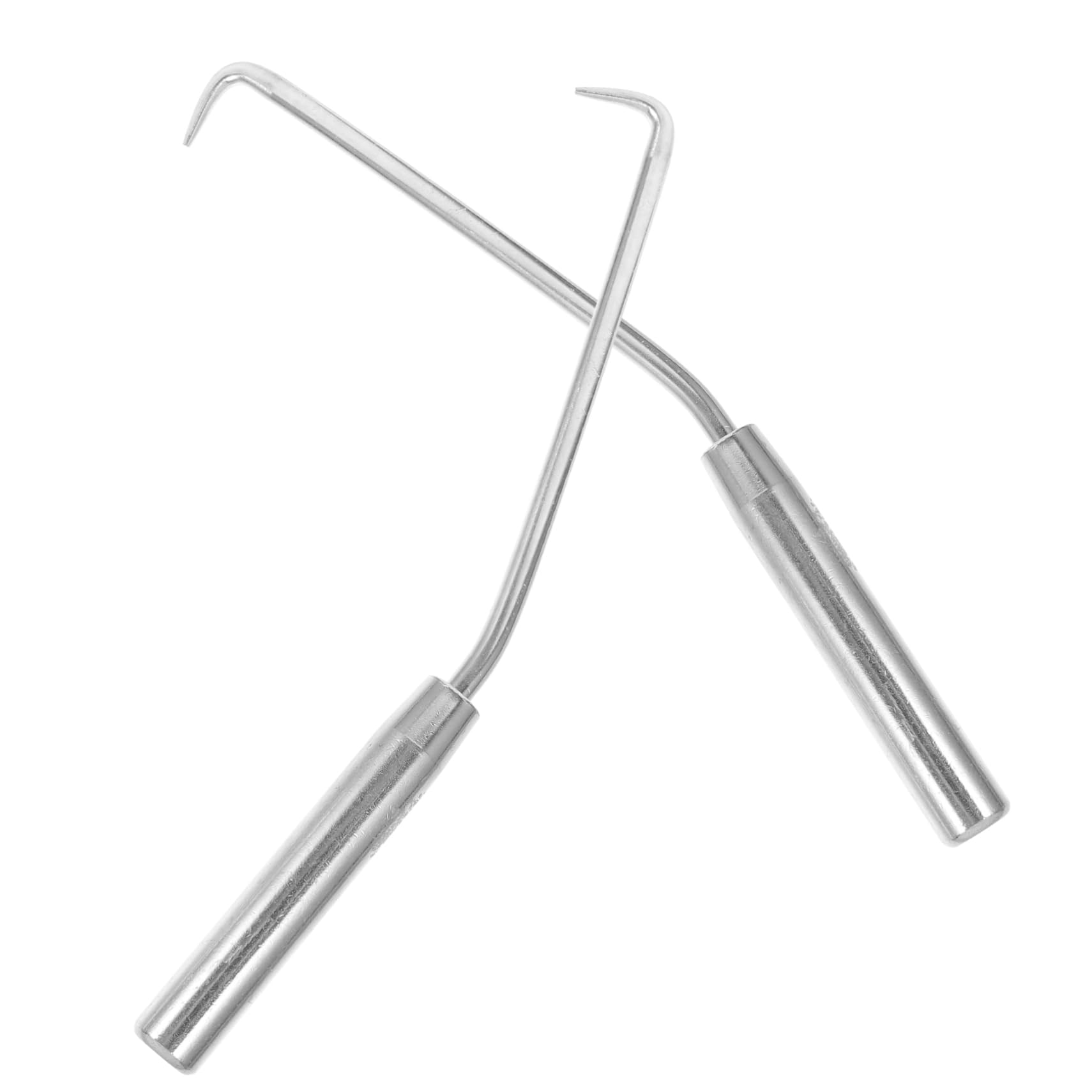 INOOMP 4 Set di Ganci per Recinzioni da Giardino Ganci per Legare Le Piante Ganci in Acciaio per Legare Le Recinzioni 2 Pezzi * 4