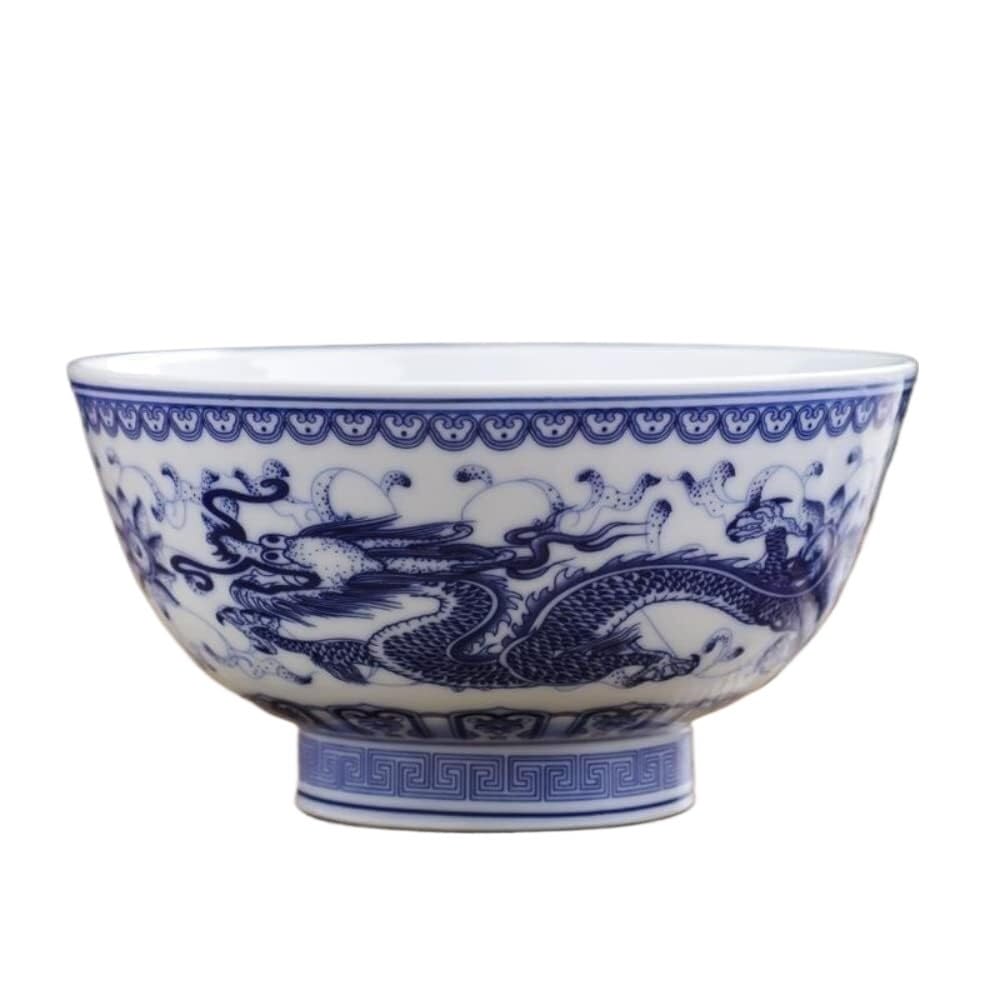 miska ceramiczna, Chiński starożytny styl pałacowy porcelanowa miska na ryż, 13, 8 cm 5