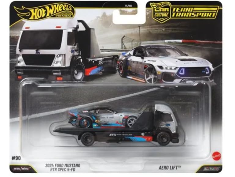 Amazon | Hot Wheels 2024 Ford Mustang RTR Spec 5-FD エアロリフト