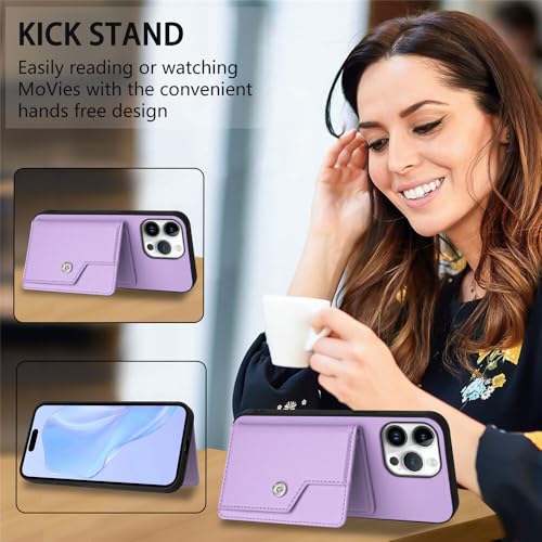 Étui portefeuille iPhone 13 Pro Max or rose antichoc en silicone - 5