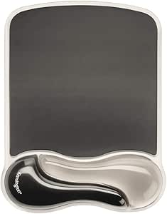 Amazon.com: Kensington Duo Gel Mouse Pad with Wrist Rest - Gray ...