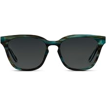 Peepers by PeeperSpecs Women's Pisasan Cat Eye Polarized Uncorrected Sunglasses Teal Horn 54, Teal Horn, 54