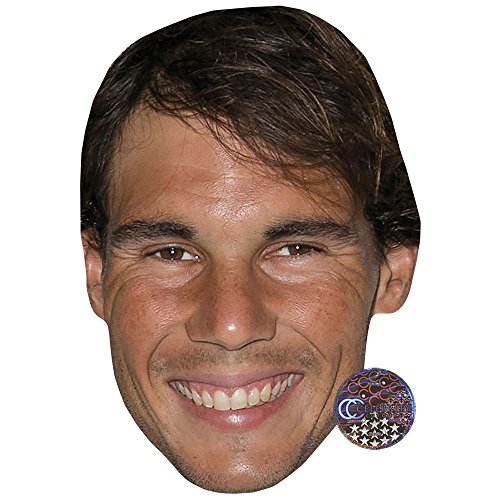 Preisvergleich Produktbild Celebrity Cutouts Rafael Nadal Maske aus Karton