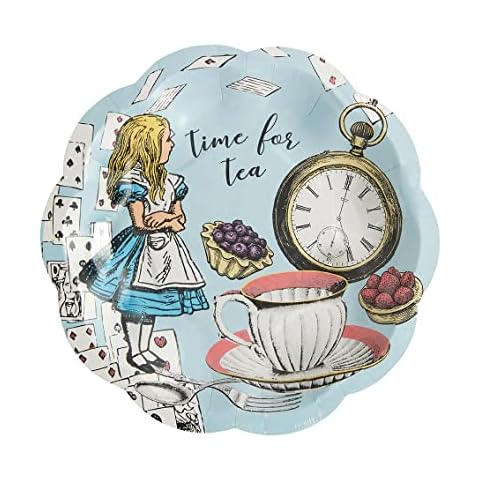 Talking Tables Alice in Wonderland Small Plates Cover
