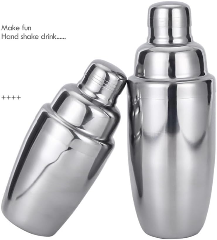 Cocktail Shaker Stainless Steel Cocktail Shaker Cup - Bar Mixer Jug for KTV & Home(750ml)