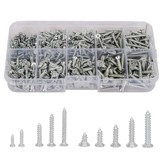 AMLOOPH Wood Screws Assortment Pack