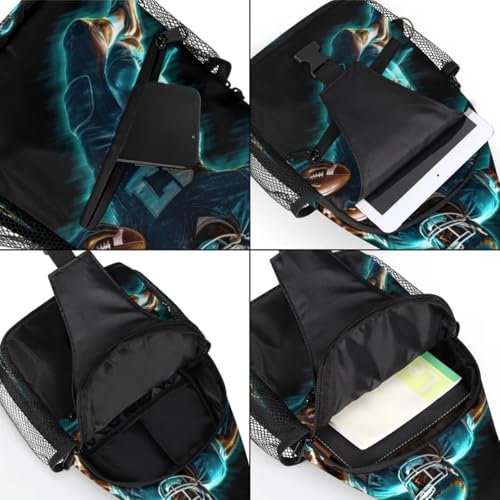 Bolso tipo sling unisex para viaje y senderismo miniatura 5
