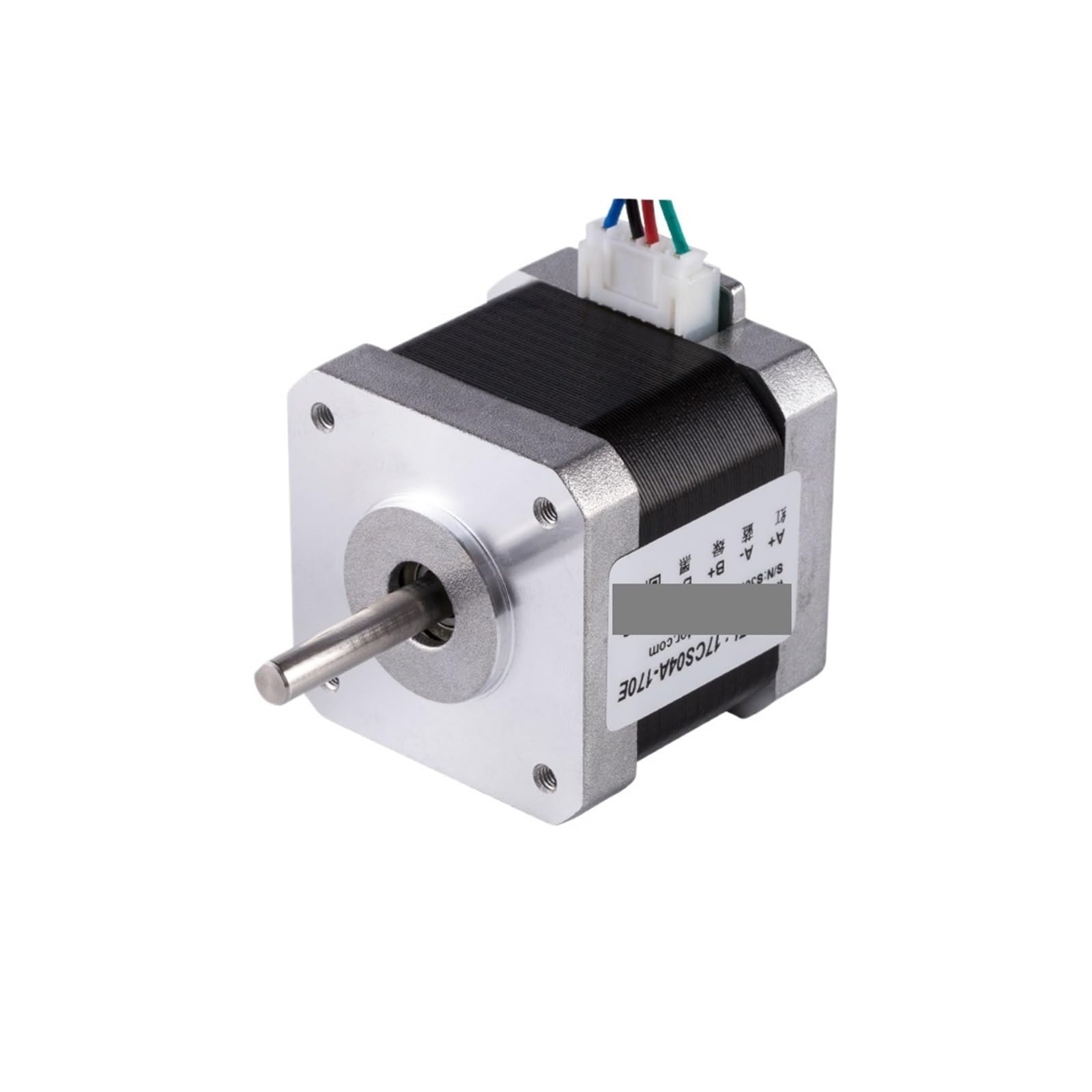 MUYTQAERG Stepper Motor Nema 17 0.42N.m 1.7A 2 Phase 40mm 4-Lead(17CS04A-1pcs)
