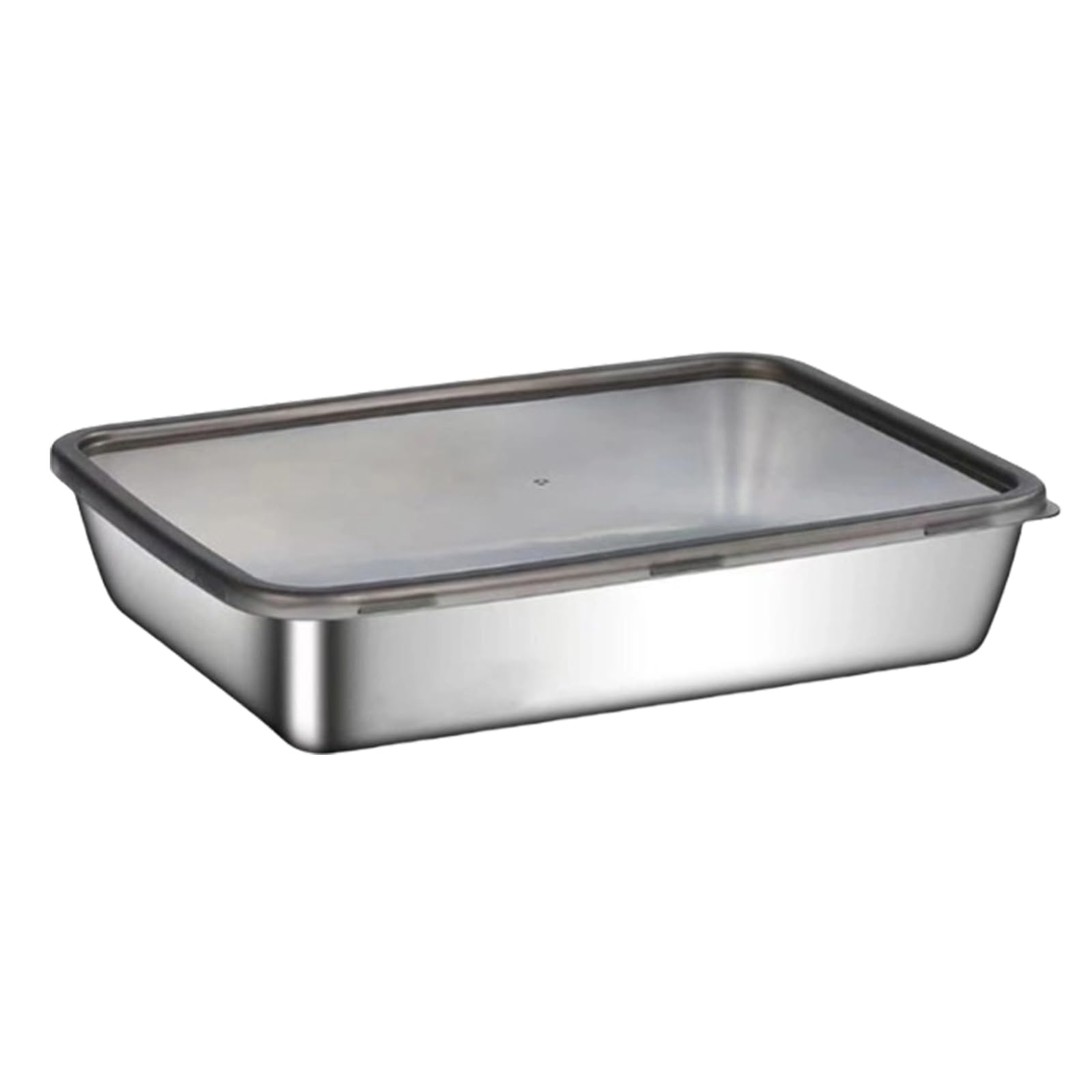 Grilling Tray for Cooked and Raws Meat Fridge Food Storage Tray Grilling Prep and Serve Trays, BBQ Platter for Outdoor Stainless Steel Serving Trays for Food