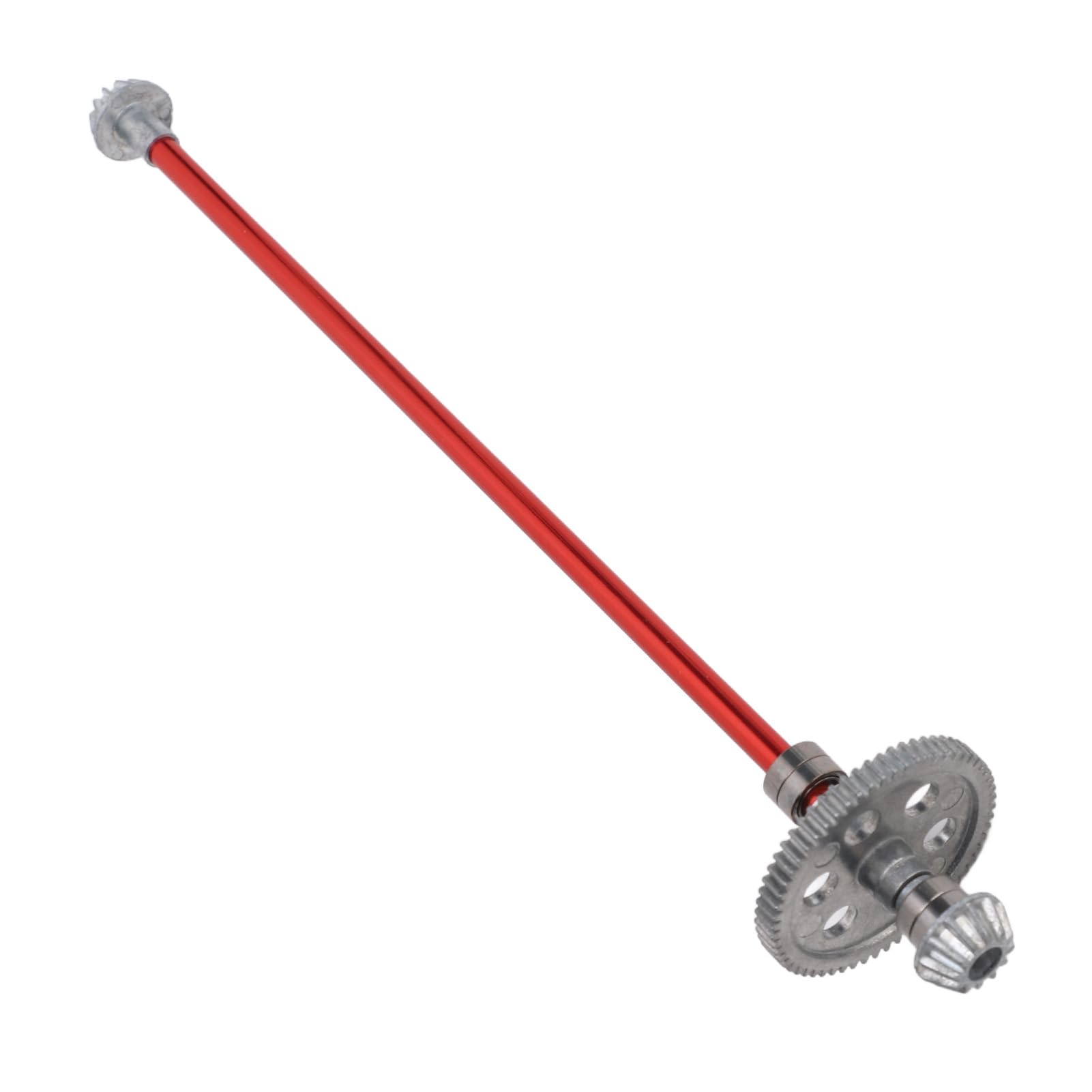 POENVFPO RC Car Center Drive Shaft,Low Noise Central Transmission Shaft Replacement Parts for WLTOYS 124008 RC Car