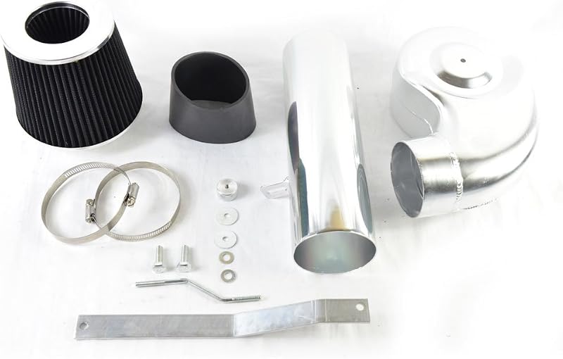 Kit de admissão de ar frio com tubo curto e filtro preto MILLION PARTS para GM 1988–1995 – 1 conjunto
