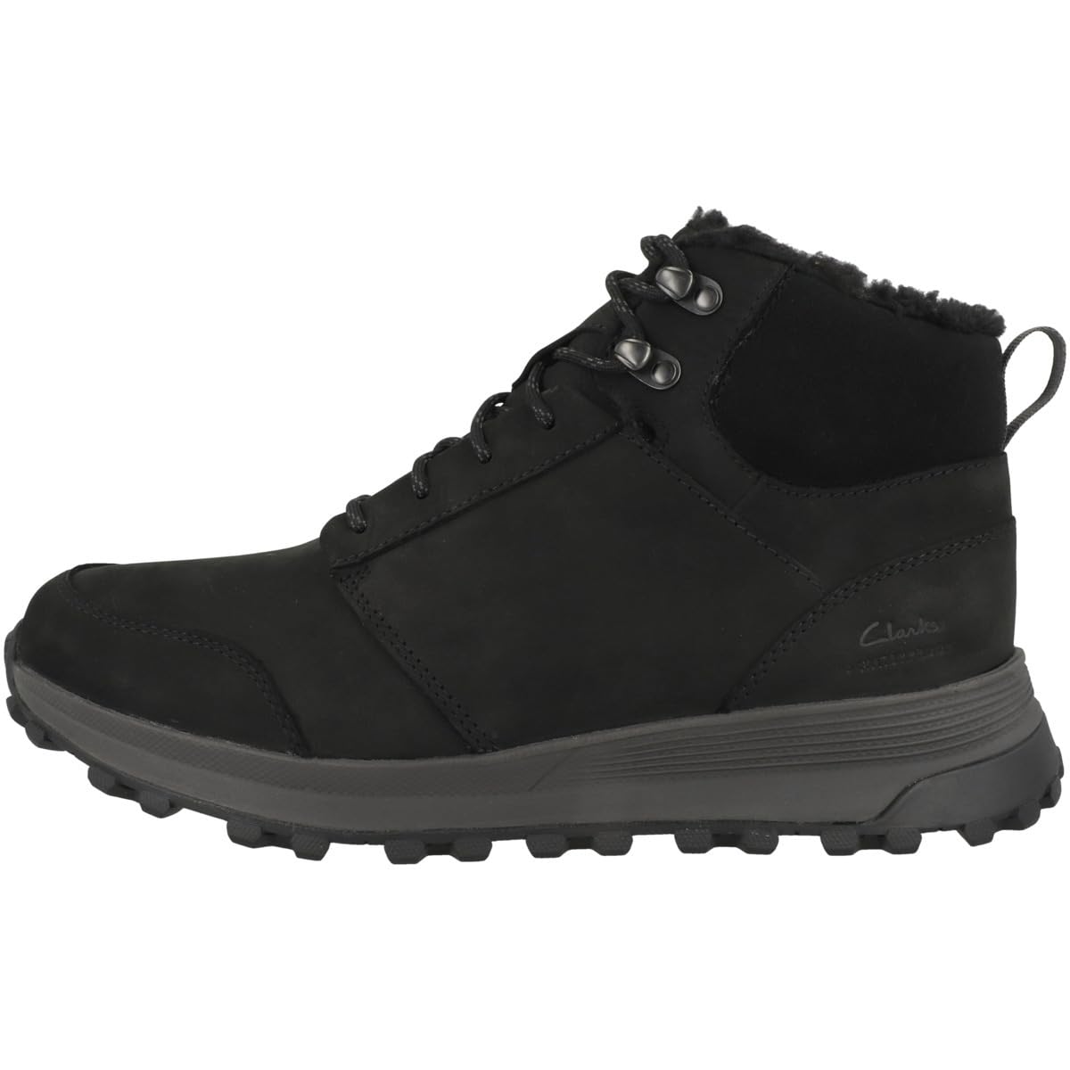 Clarks ATL Trek Up WP Mens Black WLined Lea, 9