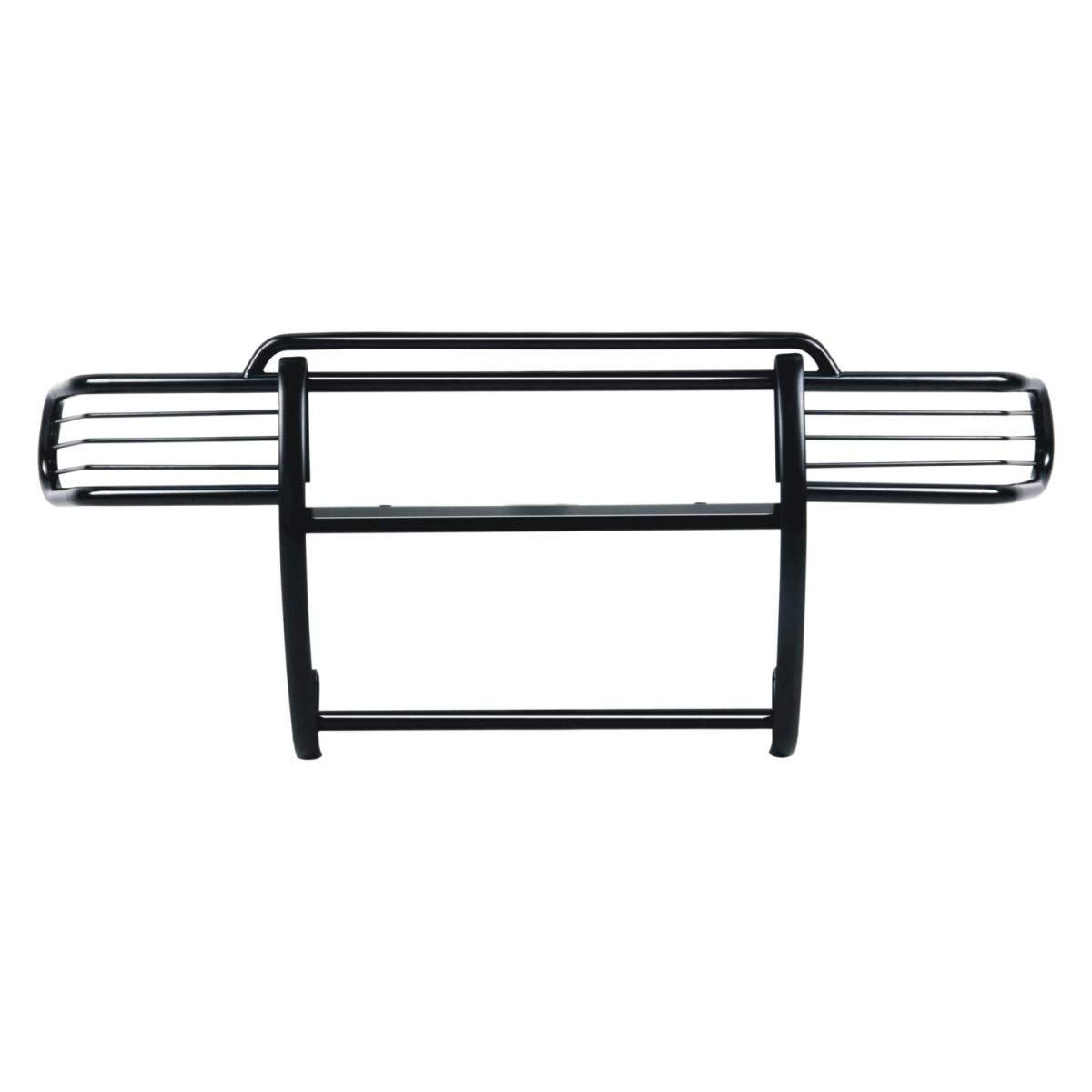 TrailFX E0029B Truck Grille Guard Fits 2016-2023 Toyota Tacoma Steel1-Piece Gloss Black Powder Coated Grille Guard with Brush Guard Inlcudes Mounting Hardware