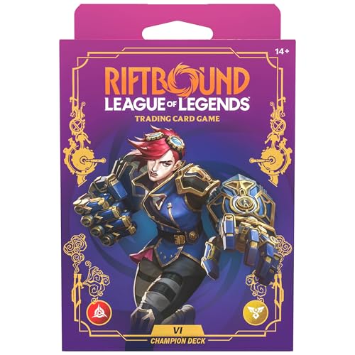 Riftbound: League of Legends Trading Card Game Unleashed: Vi Champion Deck