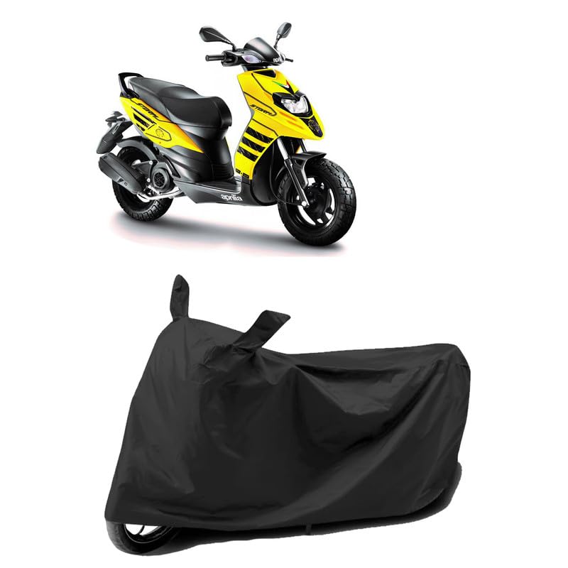 Sponsored Ad - Scooty Body Cover Compatible with Aprilia Storm 125 Protect from Scretch Dustproof UV-Rays Birds Dropping Accesseries for All Model & All Verieants -Black Color