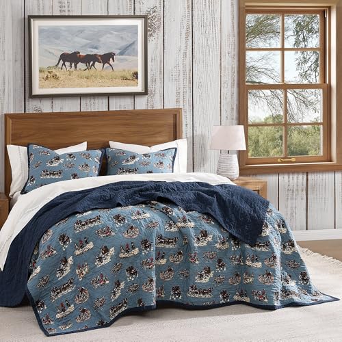 Image of Paseo Road Tasha Polizzi Settler 3 Piece Queen Western Bedding Quilt Set